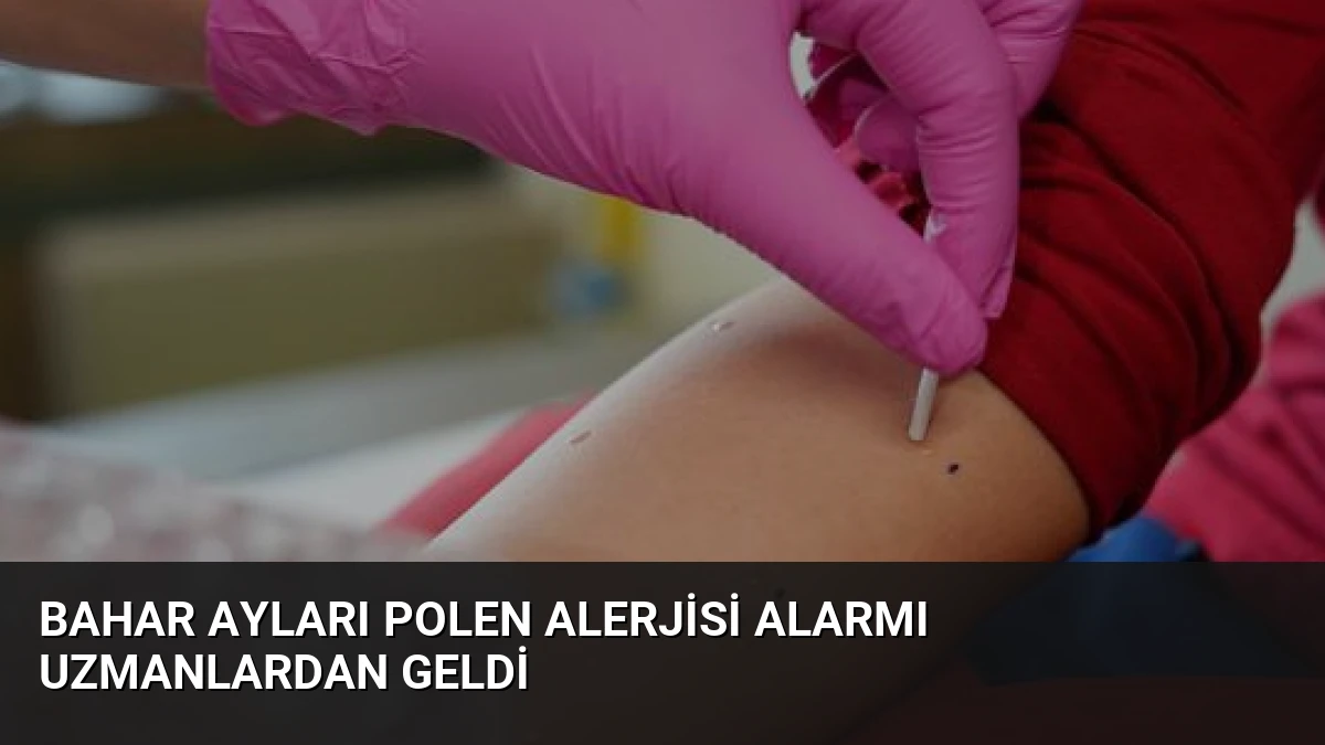 Bahar Ayları Polen Alerjisi Alarmı Uzmanlardan Geldi