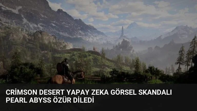Crimson Desert Yapay Zeka Görsel Skandalı Pearl Abyss Özür Diledi