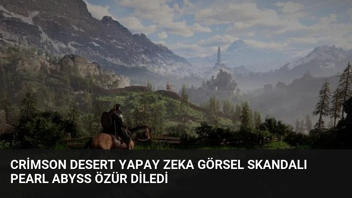 Crimson Desert Yapay Zeka Görsel Skandalı Pearl Abyss Özür Diledi