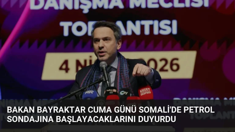 Bakan Bayraktar Cuma Günü Somali’de Petrol Sondajına Başlayacaklarını Duyurdu