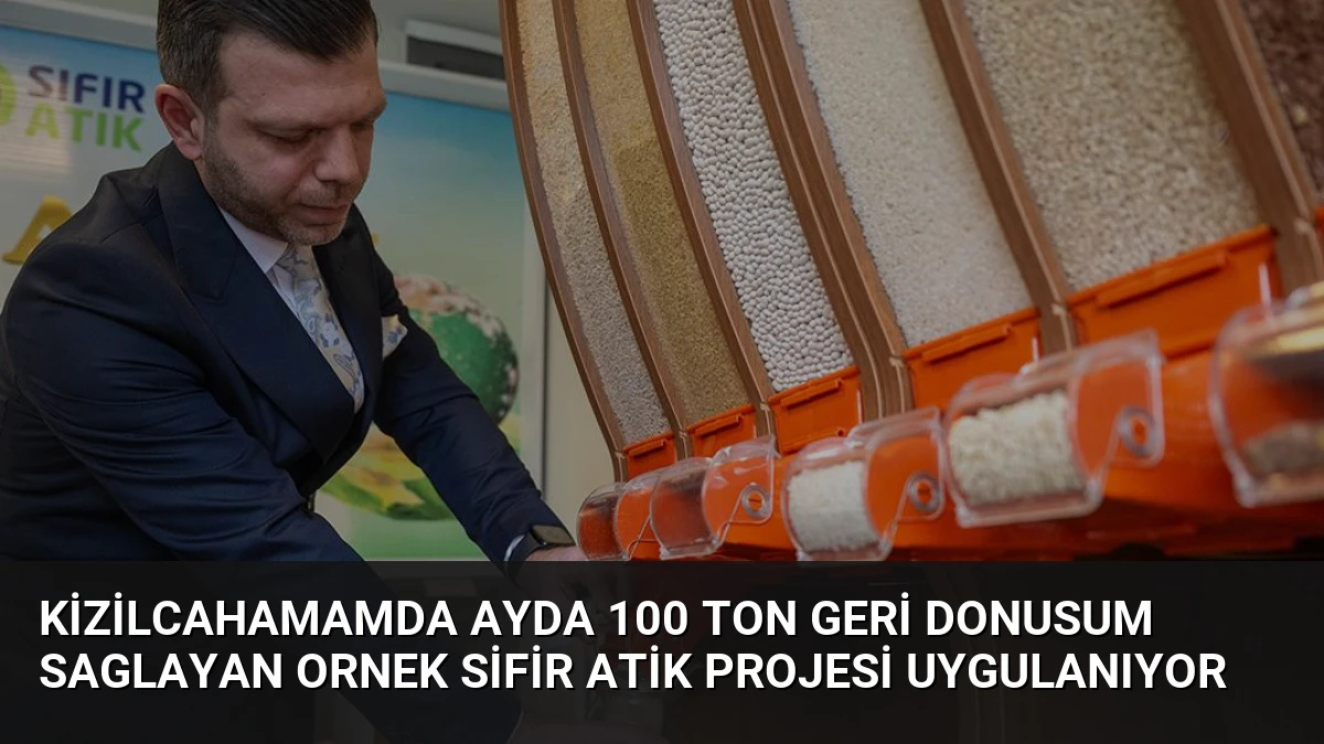 Kizilcahamamda Ayda 100 Ton Geri Donusum Saglayan Ornek Sifir Atik Projesi Uygulanıyor