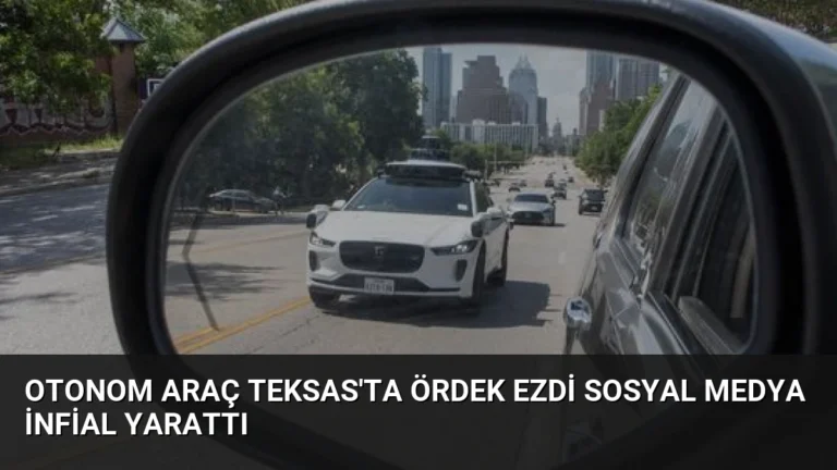 Otonom Araç Teksas’ta Ördek Ezdi Sosyal Medya İnfial Yarattı