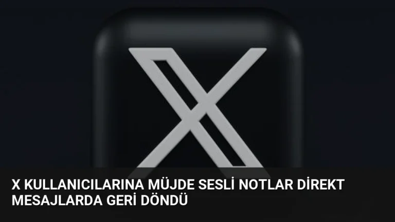 X Kullanıcılarına Müjde Sesli Notlar Direkt Mesajlarda Geri Döndü