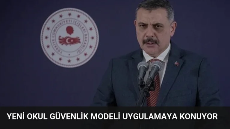 Yeni Okul Güvenlik Modeli Uygulamaya Konuyor