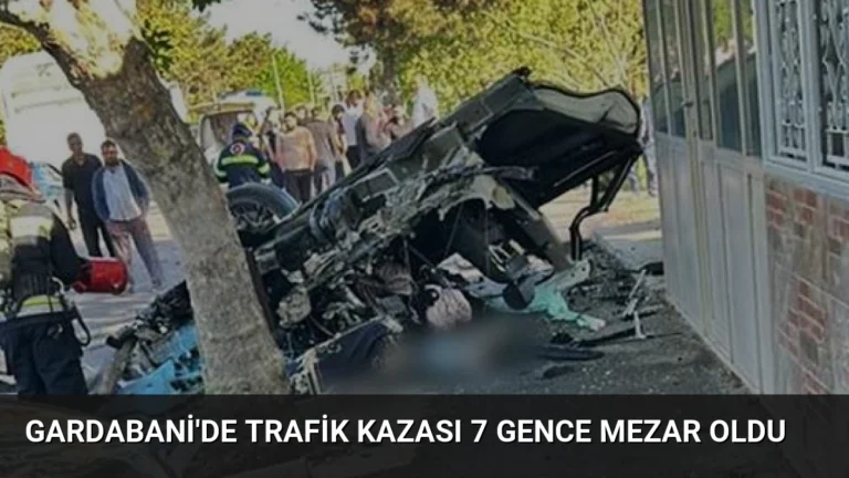 Gardabani’de Trafik Kazası 7 Gence Mezar Oldu