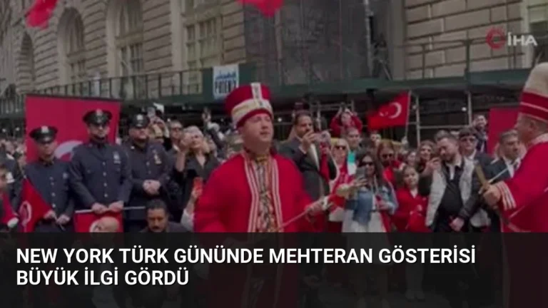 New York Türk Gününde Mehteran Gösterisi Büyük İlgi Gördü