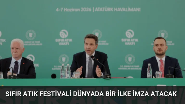 Sıfır Atık Festivali Dünyada Bir İlke İmza Atacak
