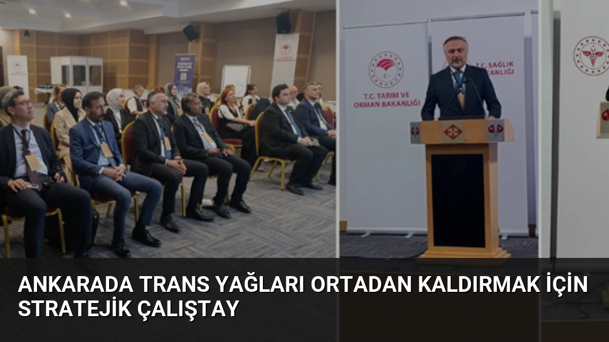 Ankarada Trans Yağları Ortadan Kaldırmak İçin Stratejik Çalıştay