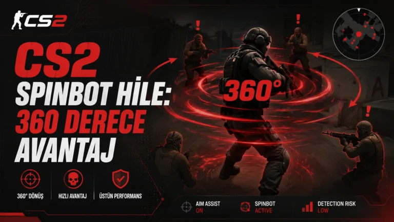 CS2 Spinbot Hile: 360 Derece Avantaj