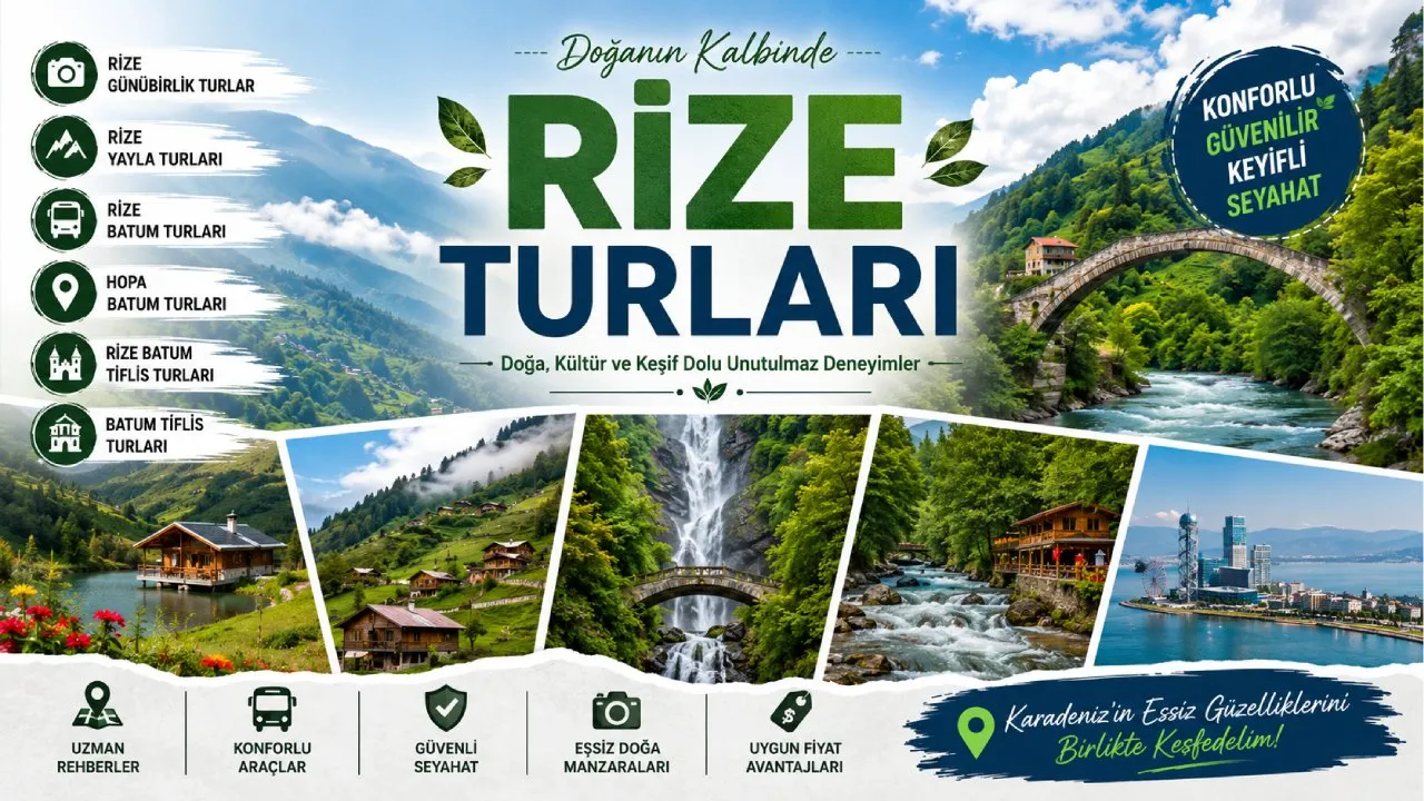 Rize Günübirlik Turlar Karşılaştırması Batum Yayla Uzungöl Ve Sumela Rotaları