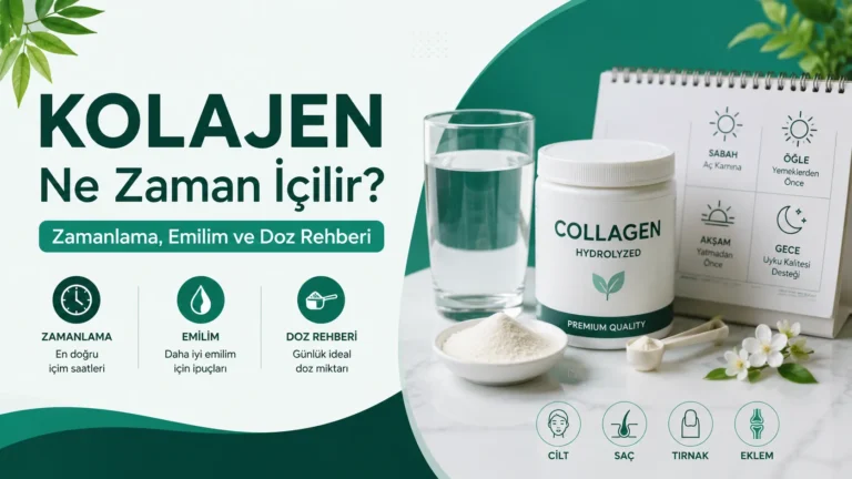 Kolajen Ne Zaman İçilir? Zamanlama, Emilim ve Doz Rehberi