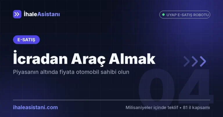 E-Satış Üzerinden İcradan Araç Almak: Piyasanın Altında Fiyata Otomobil