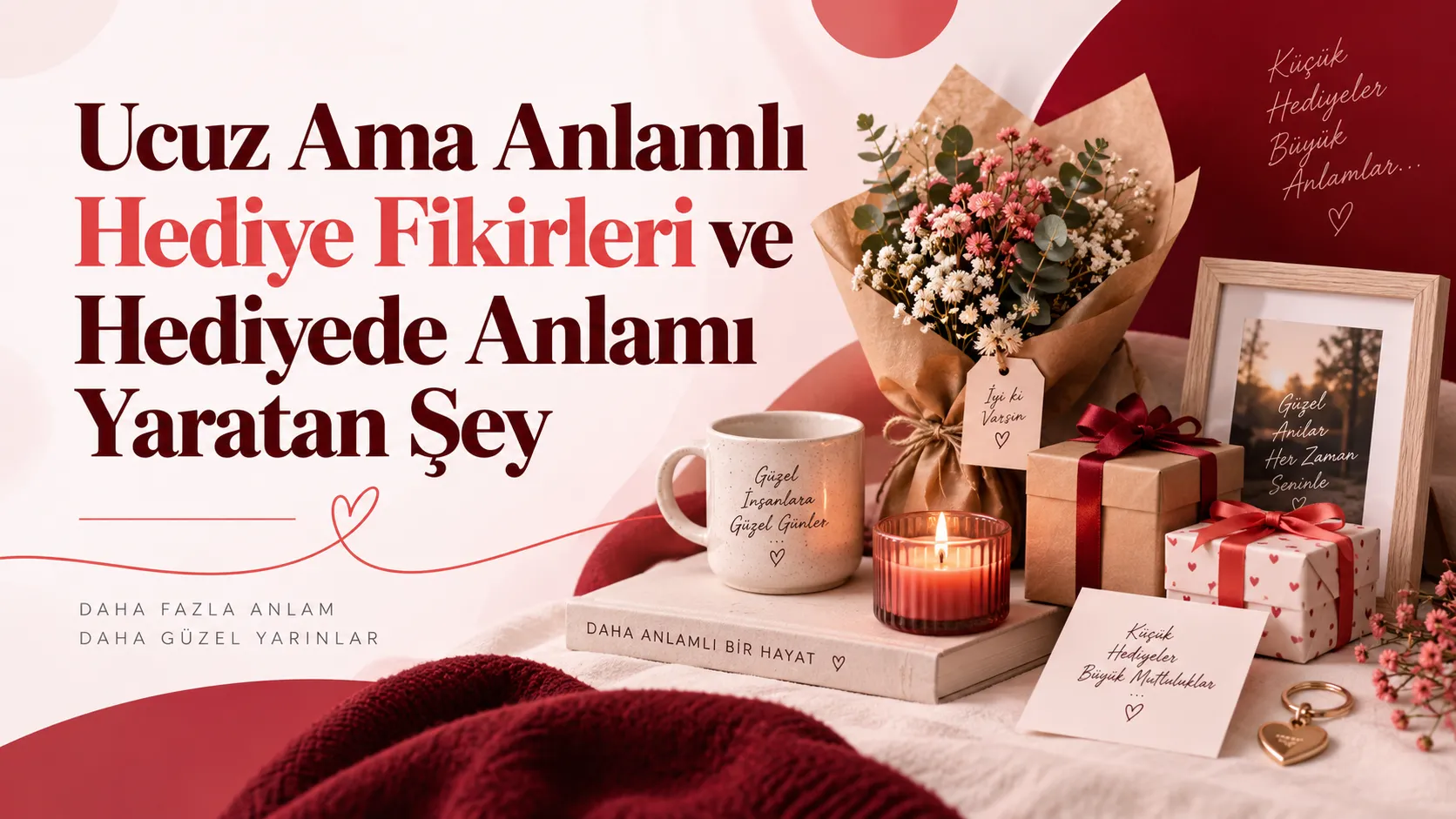 Ucuz Ama Anlamlı Hediye Fikirleri ve Hediyede Anlamı Yaratan Şey
