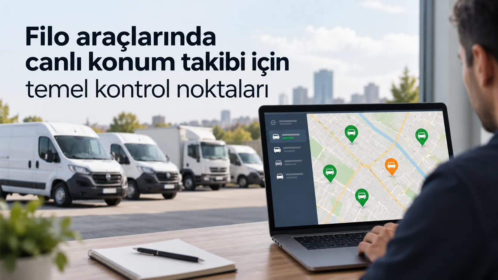 Filo araçlarında canlı konum takibi için temel kontrol noktaları