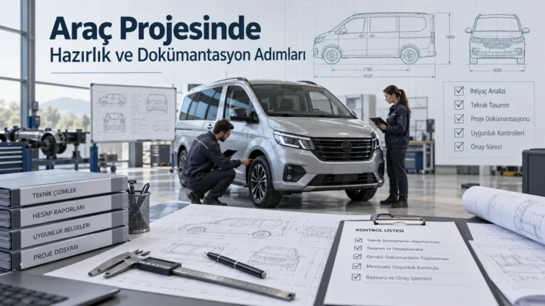 Araç Projesinde Hazırlık ve Dokümantasyon Adımları