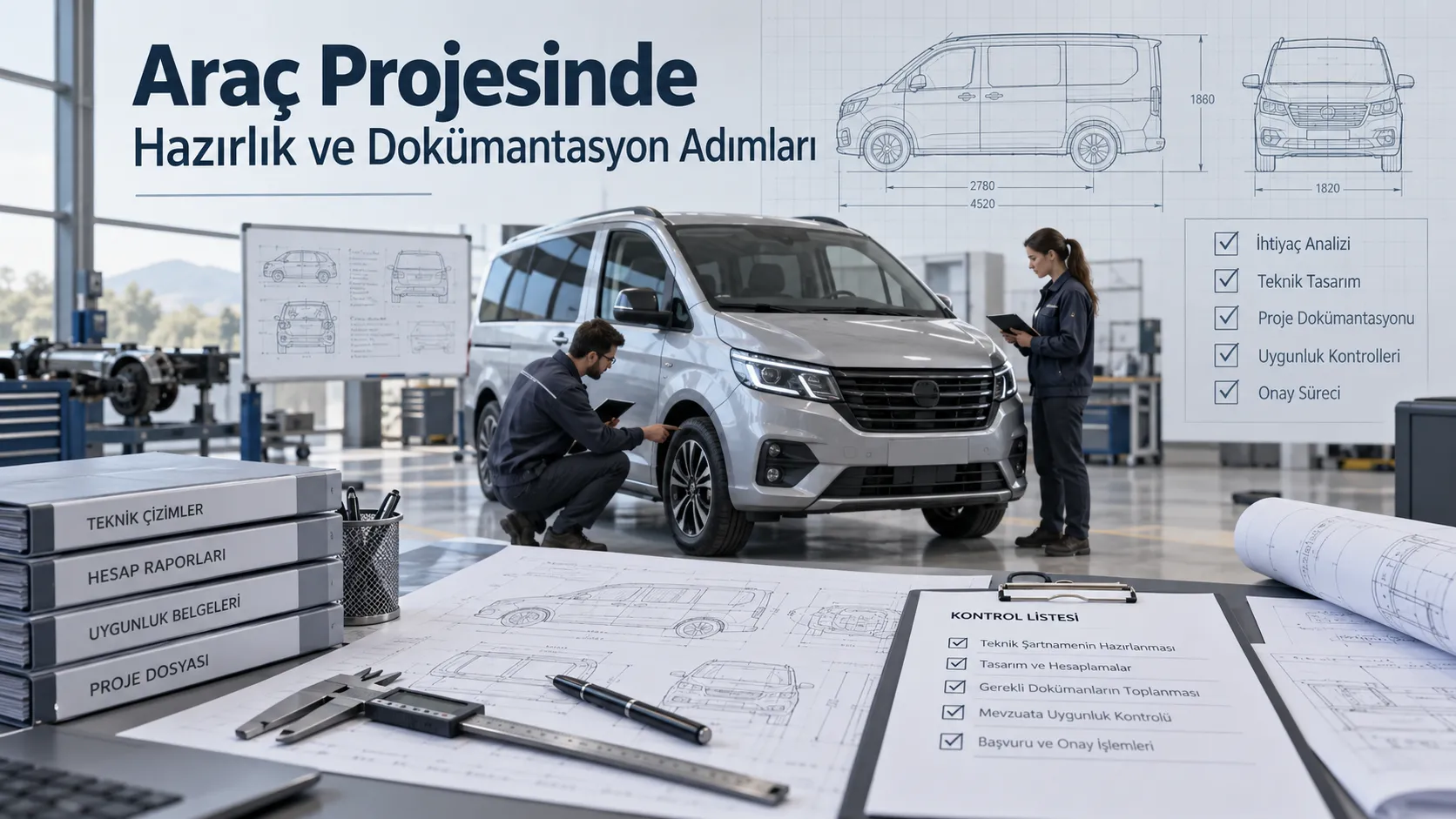 Araç Projesinde Hazırlık ve Dokümantasyon Adımları