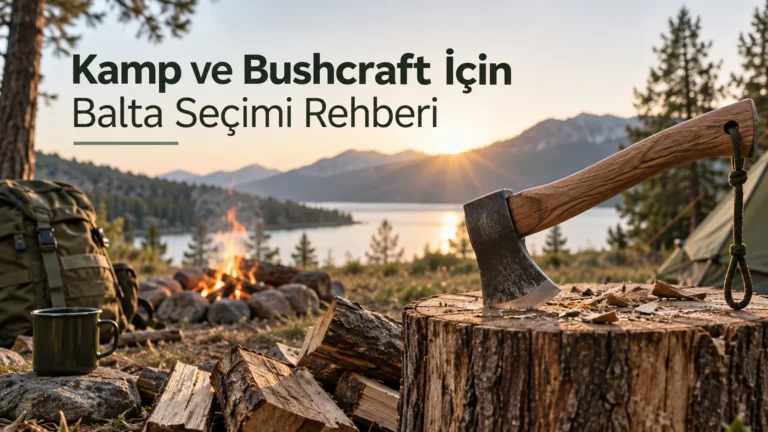 Kamp ve Bushcraft İçin Balta Seçimi Rehberi