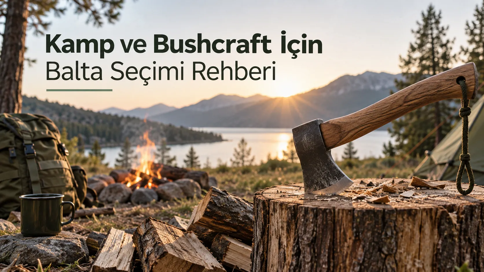 Kamp ve Bushcraft İçin Balta Seçimi Rehberi