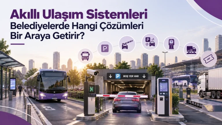 Akıllı Ulaşım Sistemleri Belediyelerde Hangi Çözümleri Bir Araya Getirir?