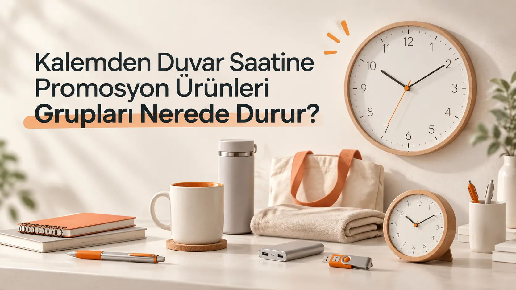 Kalemden Duvar Saatine Promosyon Ürünleri Grupları Nerede Durur?