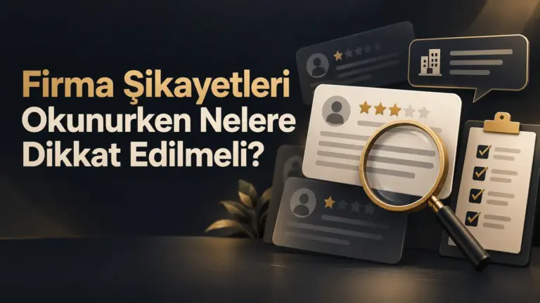 Firma Şikayetleri Okunurken Nelere Dikkat Edilmeli?