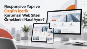 Responsive Yapı ve Özgün İçerik Kurumsal Web Sitesi Örneklerini Nasıl Ayırır?