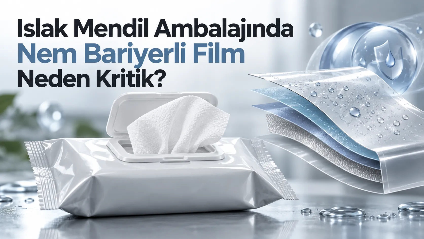Islak Mendil Ambalajında Nem Bariyerli Film Neden Kritik?
