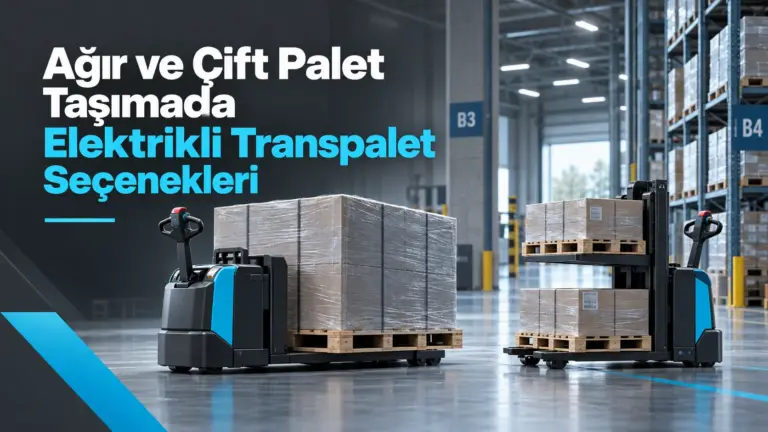 Ağır ve Çift Palet Taşımada Elektrikli Transpalet Seçenekleri