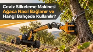 Ceviz Silkeleme Makinesi Ağaca Nasıl Bağlanır ve Hangi Bahçede Kullanılır?