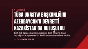 TÜBA UNASTW Başkanlığını Azerbaycan’a Devretti Kazakistan’da Buluşuldu